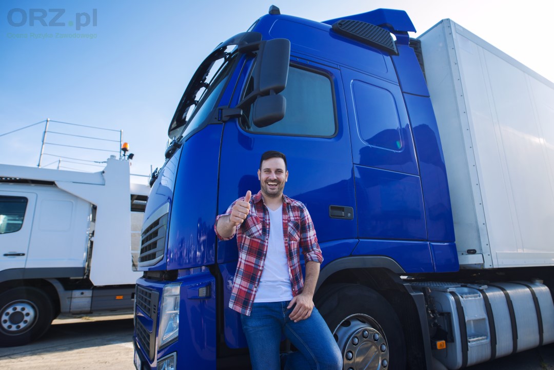 Ocena ryzyka zawodowego w branży transportowej. Bezpieczeństwo kierowców długodystansowych.